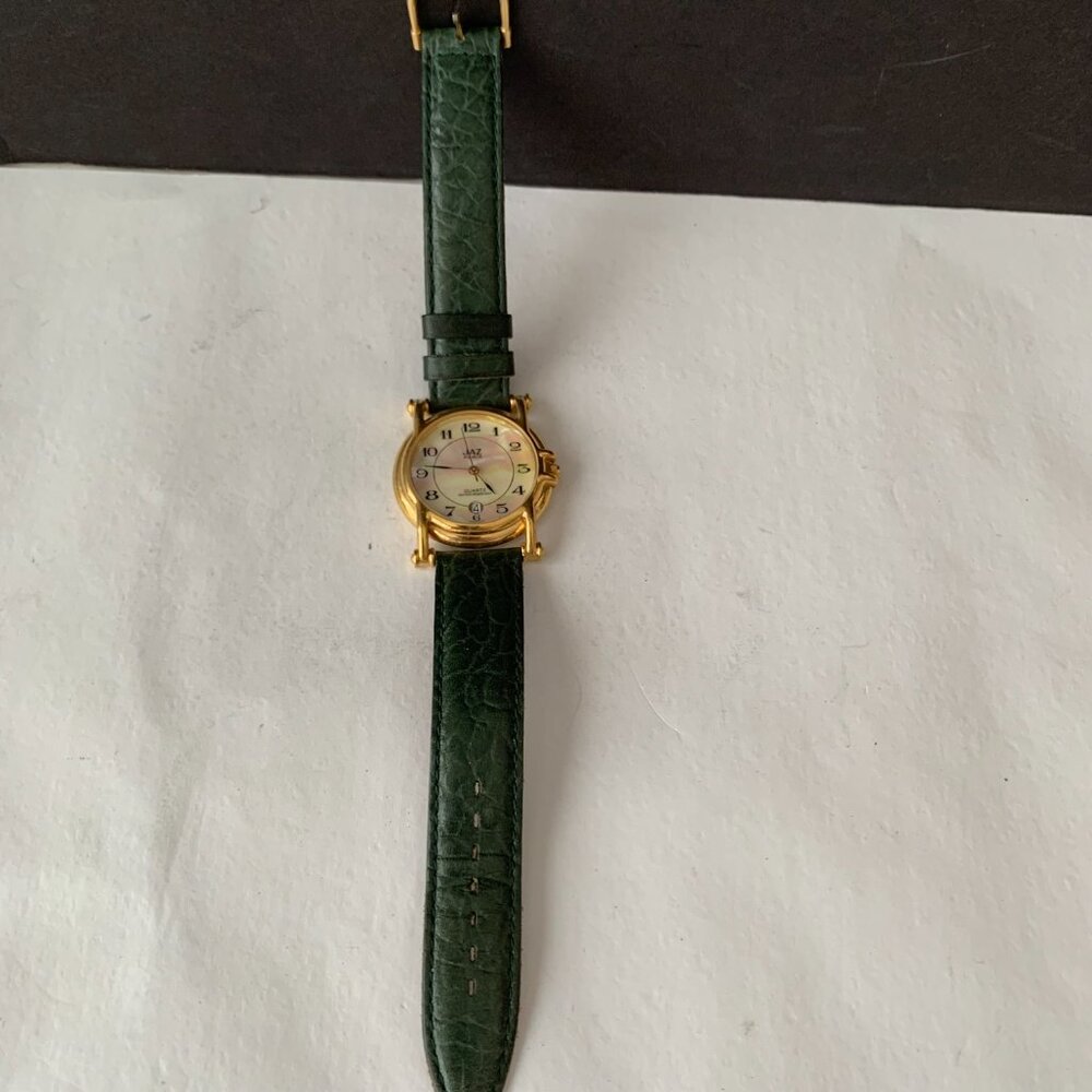 RARE VINTAGE JAZ PARIS 3385C Y8YZ93 Quartz Watch 1990's Assembled in France - Picture 4 of 11